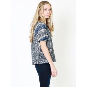 Ulla Johnson Aiko Top in Indigo Size 6